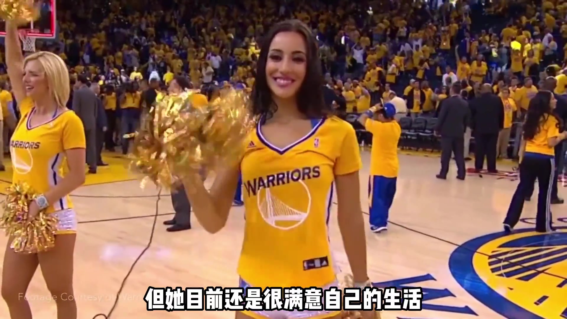 你知道在NBA勇士队当啦啦队，工作中的一天如何度过？