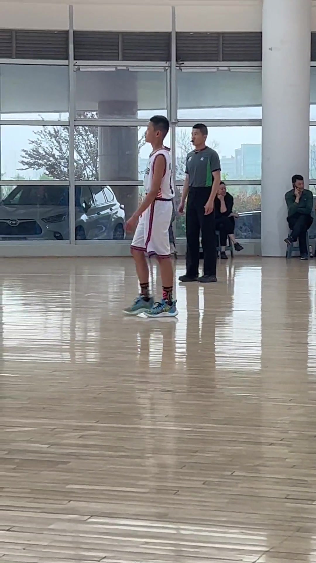 杜锋儿子参加全国U14青少年篮球联赛