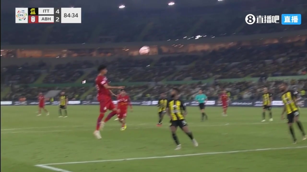 吉达联合防守不集中！朱马亚后点头球破门再扳一球！
