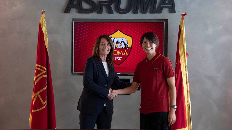 官方：日本女足队长熊谷纱希加盟罗马女足，双方签约至2025年