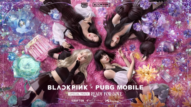 BLACKPINK联动PUBG手游发新单曲：Ready For Love宣传图