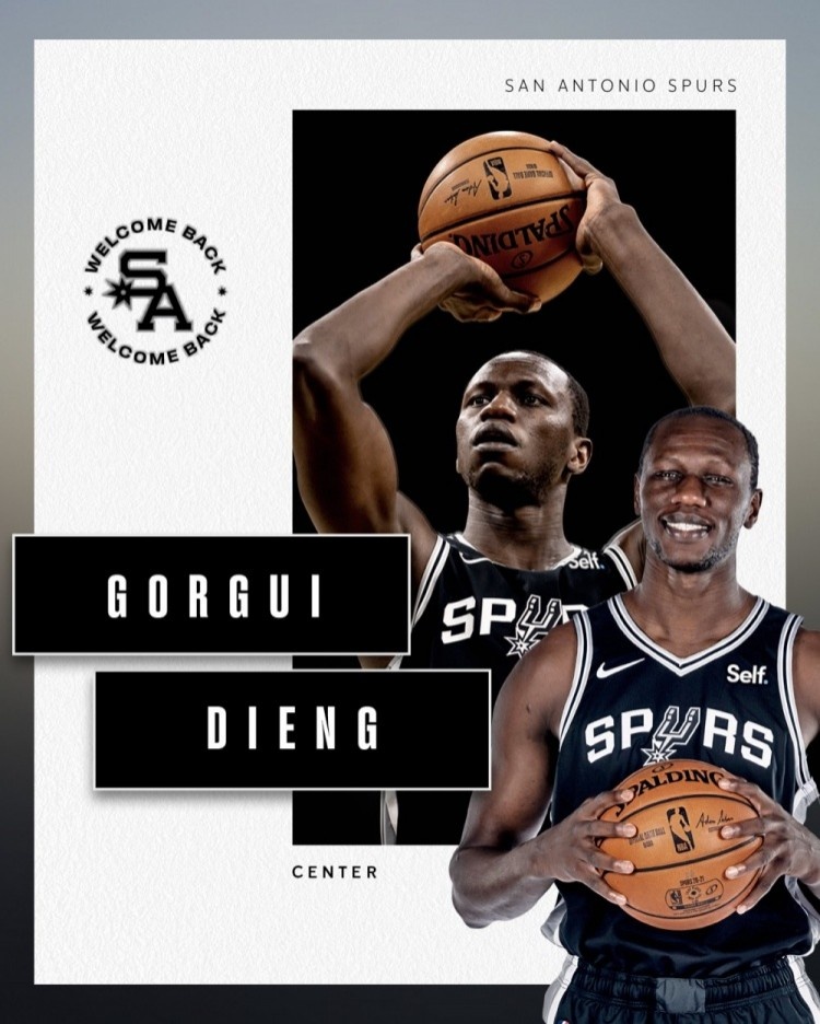 名记:吉昂与马刺签下的是一份一年的老将底薪 合同为完全保障