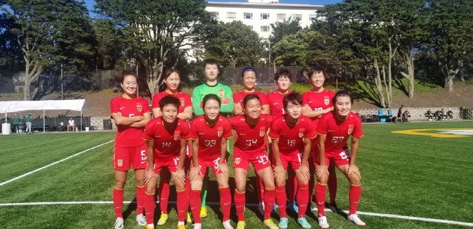 热身赛-中国女足4-0旧金山大学女足，赵瑜洁、肖裕仪破门