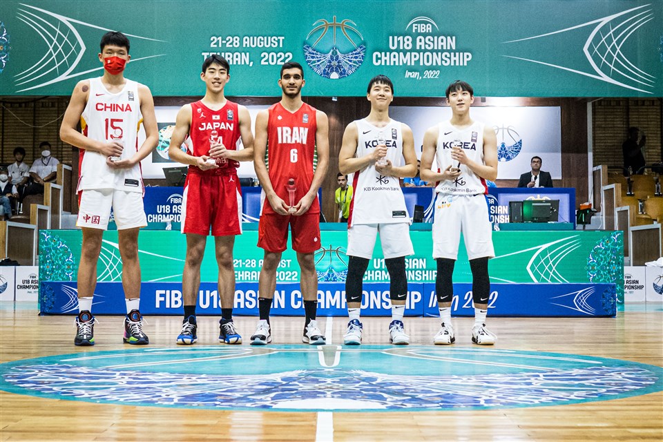 U18亚青赛最佳阵容：杨瀚森入选 韩国后卫李周永当选MVP