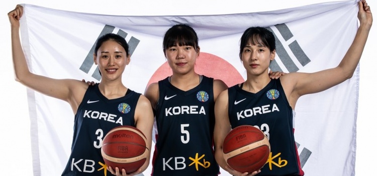 FIBA官方公布女篮世界杯韩国队的12人大名单：金丹菲领衔