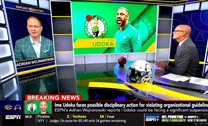 名记：绿军队内正讨论对乌度卡的禁赛处罚 24-48小时内会有结果