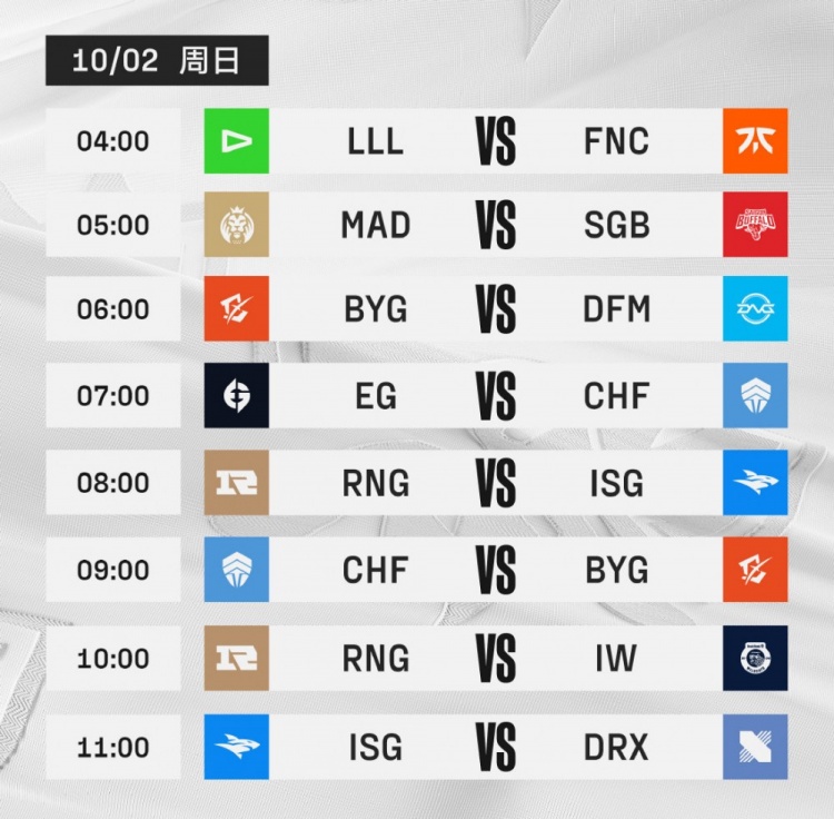 S12入围赛第三日首发：Pyosik再回DRX首发位置