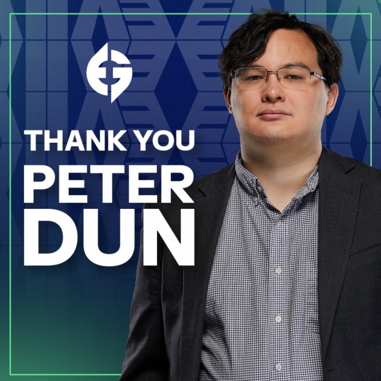EG官宣教练离队：感谢Peter Dun两年来对EG英雄联盟项目的贡献