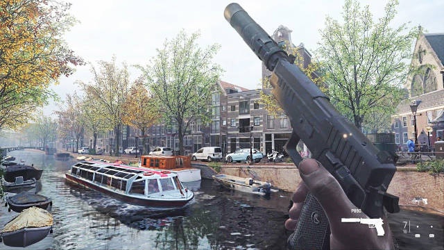 《使命召唤19：现代战争2》阿姆斯特丹关卡的演示画面堪比实景