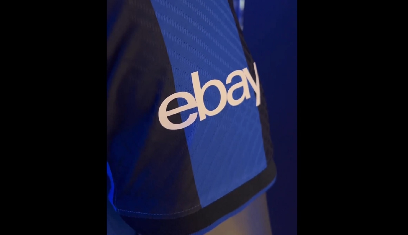 官方:eBay成为国际米兰的球衣袖口赞助商