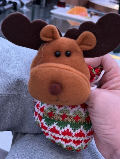 WBG老总石头赶路：朋友圣诞送了我一只鹿 他们说是承碌
