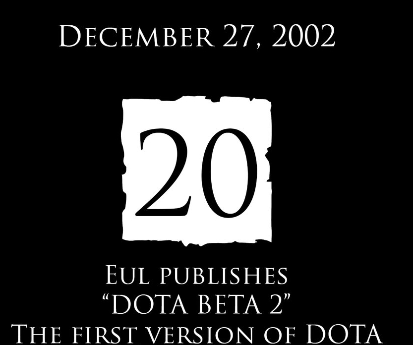 国外网友：今天是DOTA诞生20周年