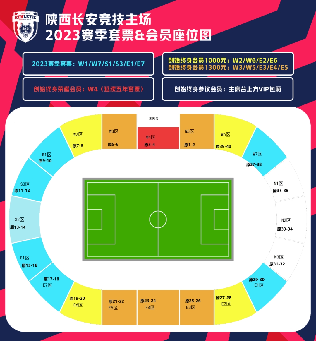 陕西长安竞技会员开售：套票500元/张，创始终身参议会员10万/位