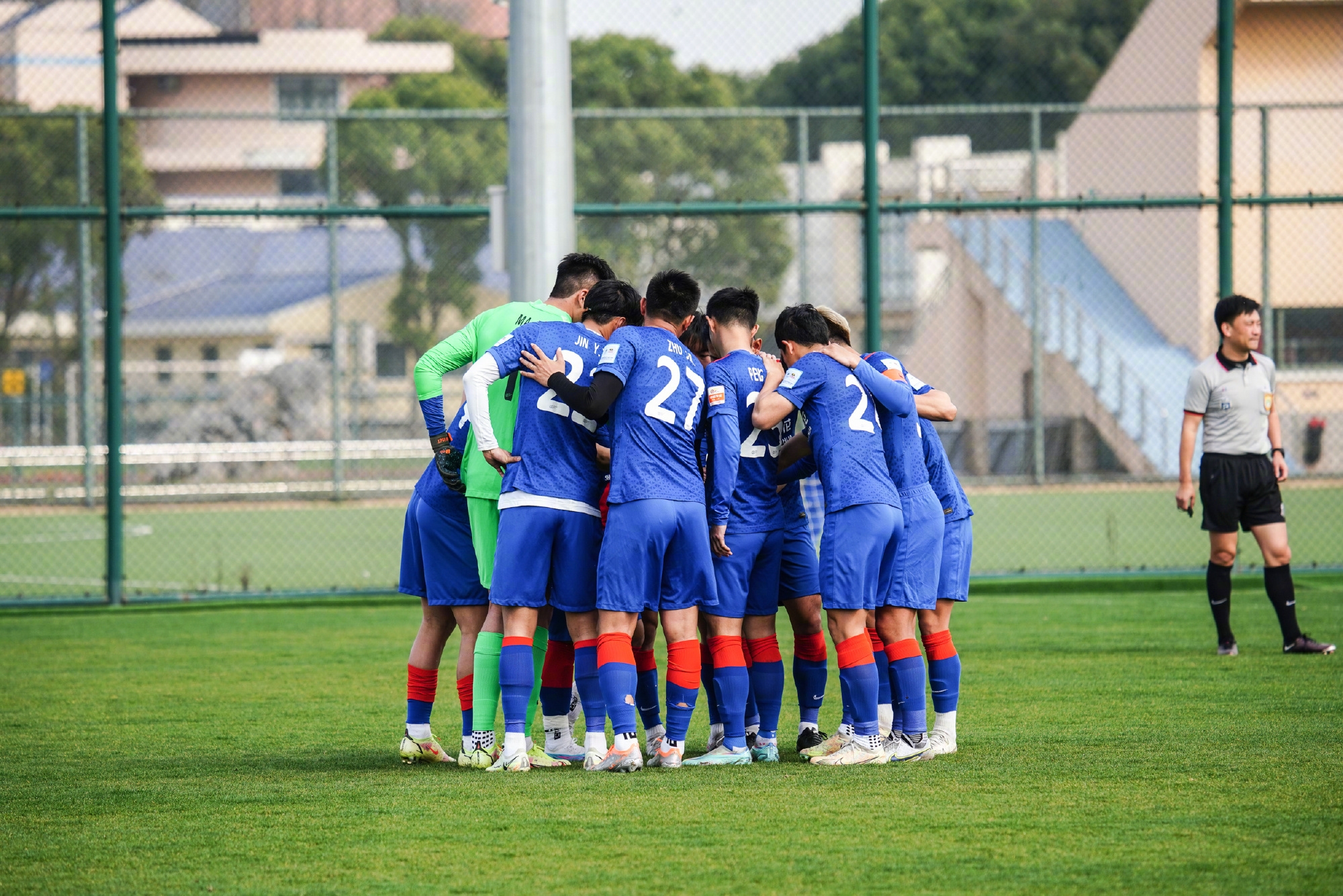 上海申花教学赛3-0上海嘉定汇龙 于汉超、杨旭、费尔南多破门