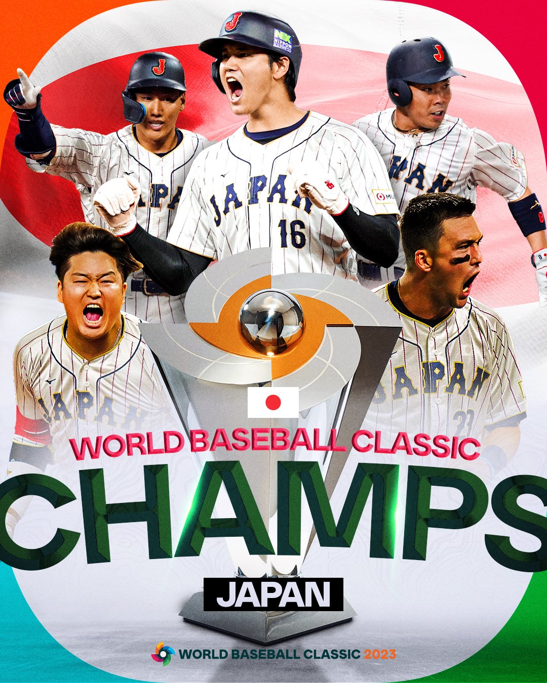 日本3-2击败卫冕冠军美国，第3次夺得世界棒球经典赛冠军