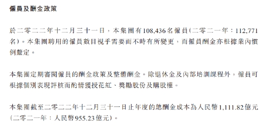 年薪84万已经不够！腾讯2022年人均年薪高达102万