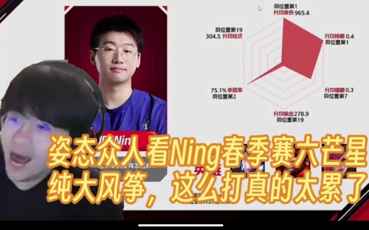 Ning王春季达雷达图看懵GNR和叉烧：这什么？纯大风筝！