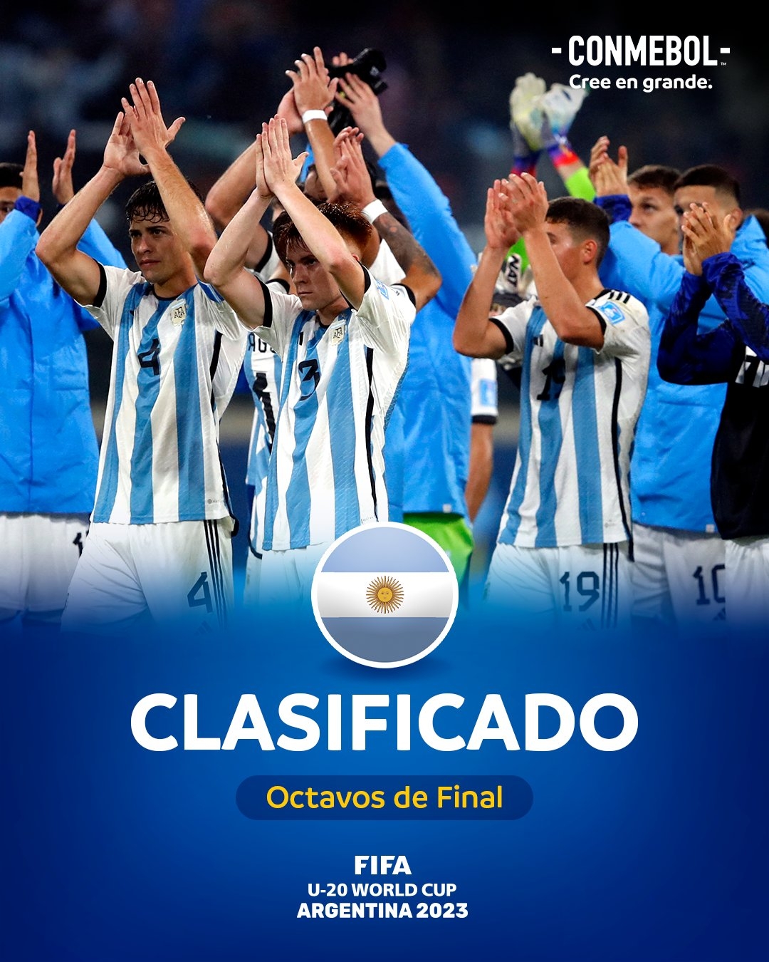 强！阿根廷国青30危地马拉小组赛2连胜，提前晋级世青赛16强