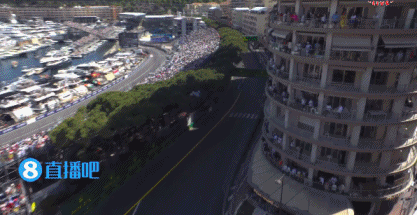 街道赛日常！F1摩纳哥站首节排位赛：佩雷兹撞墙退赛，赛会出红旗