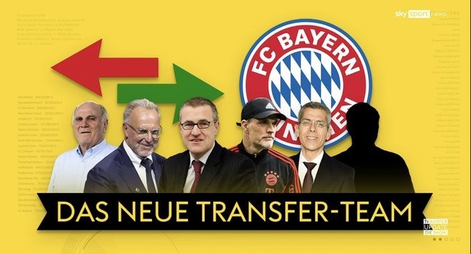 德天空：拜仁将以6人小组主导转会决策，赫内斯&鲁梅尼格回归