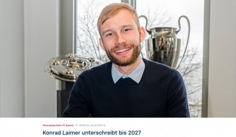 瞒了半年莱默尔签约照穿羊毛衫，球迷讽刺：6月慕尼黑这么冷