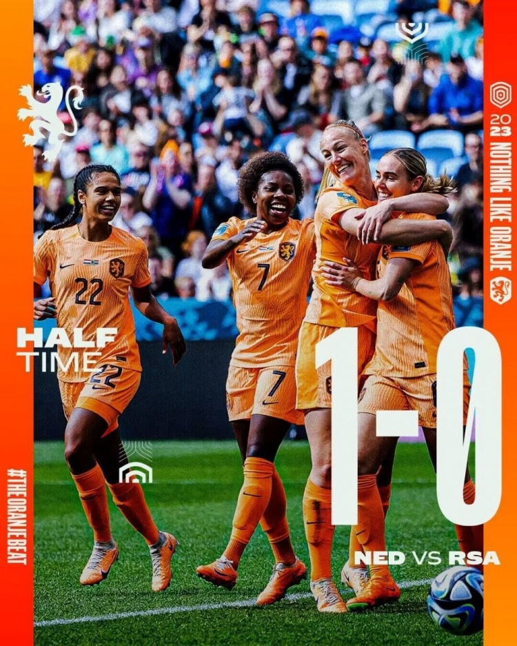 半场萝尔德破门塞奥波森韦姆巴内均伤退荷兰女足10南非女足