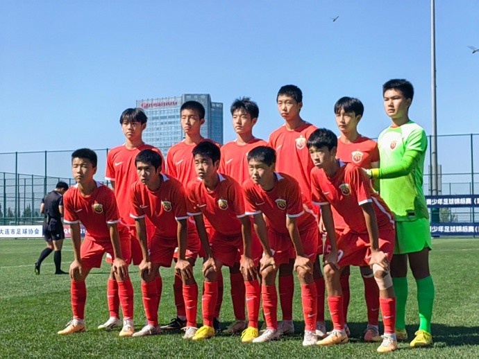 中青赛U15组上海海港12辽宁沈阳城市，下轮对阵山东鲁能