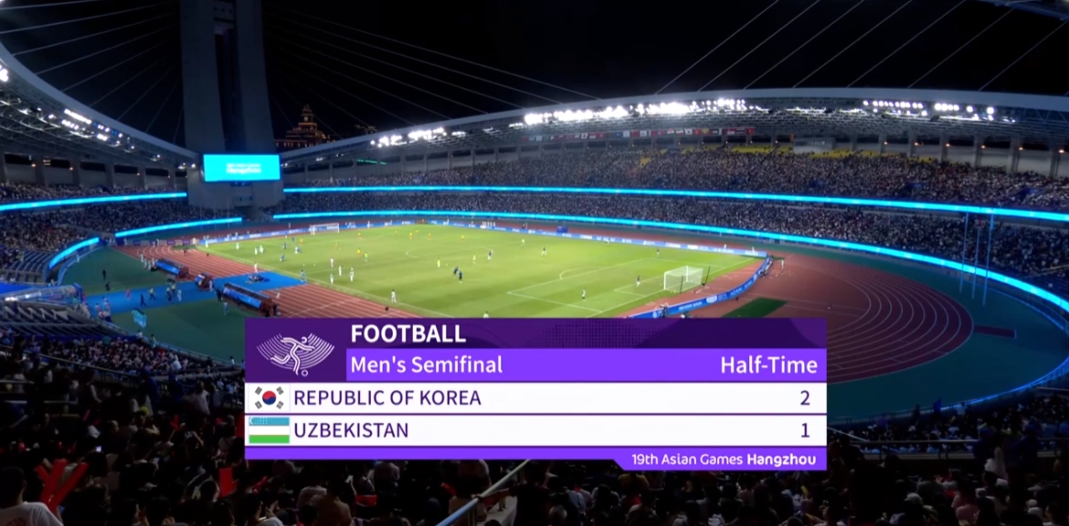 半场韩国21乌兹别克斯坦郑优营双响贾洛利季诺夫任意球破门