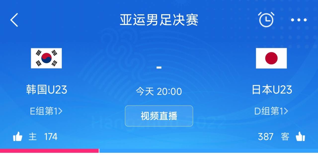 亚运男足决赛韩国vs日本首发：李刚仁、郑优营先发，西川润出战