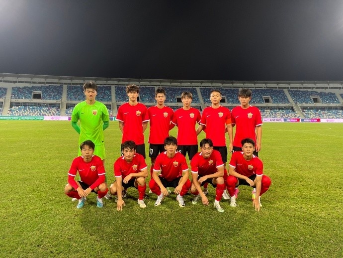 海港U21队20击败申花U21队，与泰山U21队携手晋级中乙