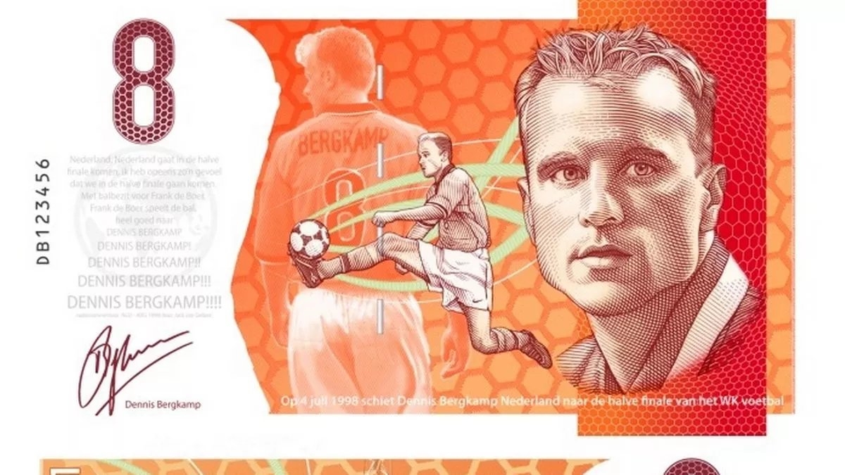 纪念博格坎普世界杯对阿根廷进球25周年，荷兰将推出纪念纸币