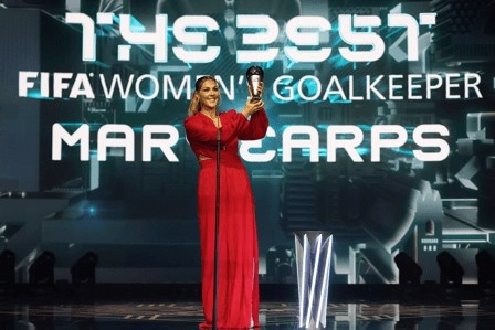 FIFA女足最佳门将：去成为你相信自己能成为的人永远不会太晚