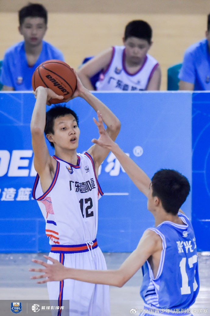 青春闪耀！U14男子最有价值球员广东壹加壹俱乐部黄茆洋