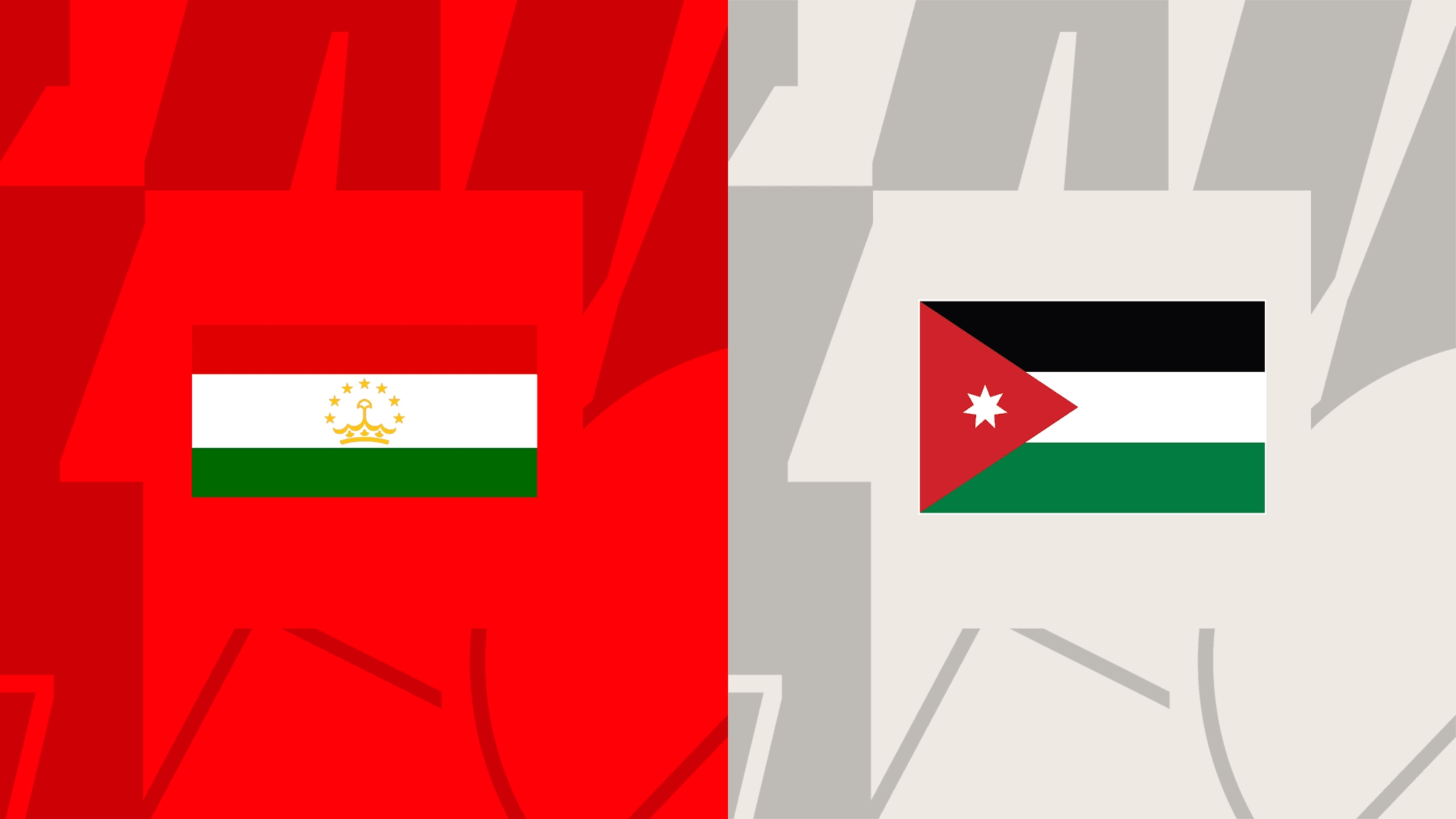 傅明主裁！亚洲杯14决赛首战塔吉克斯坦vs约旦首发：塔马里先发