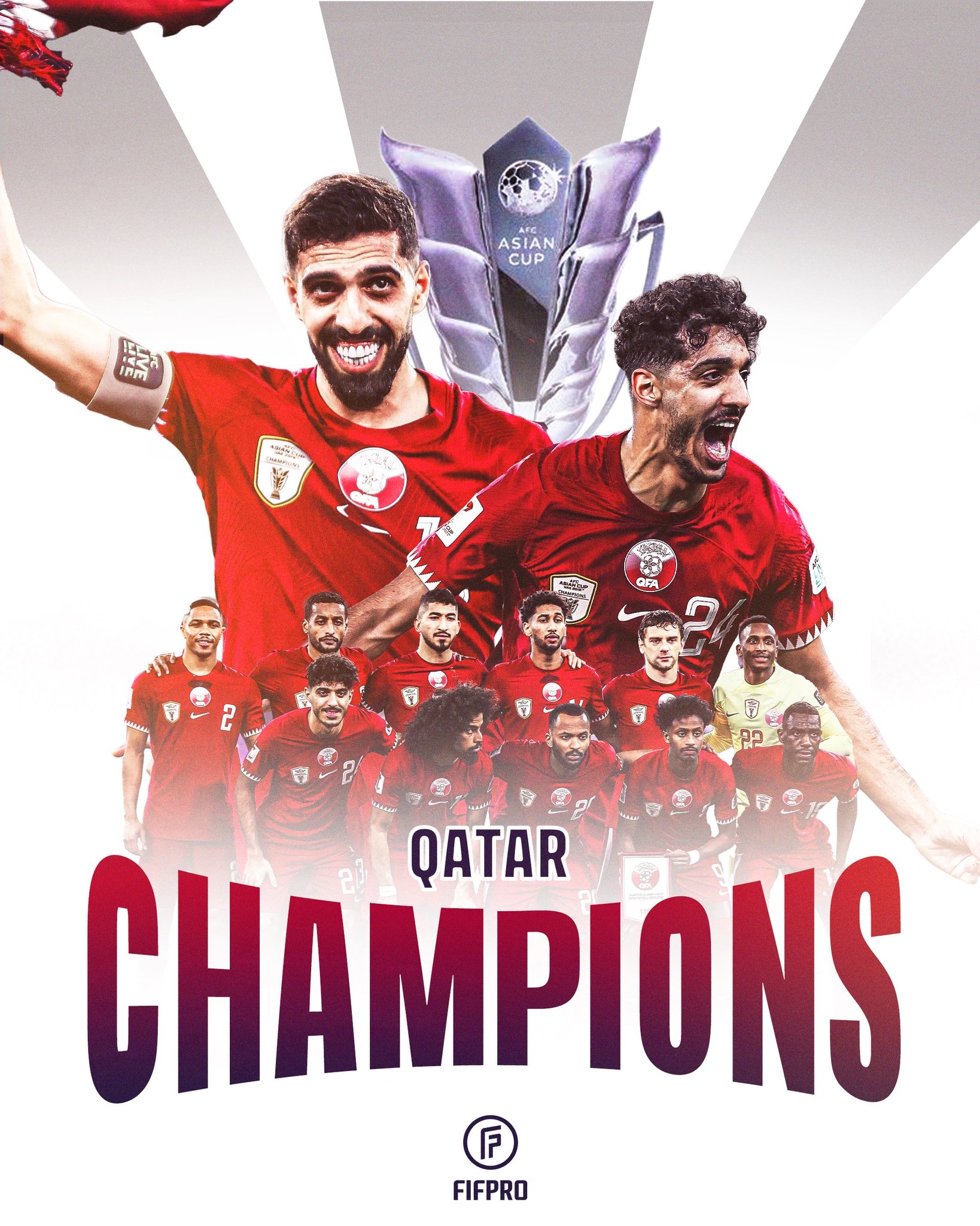 连续两届亚洲杯夺冠！卡塔尔真实实力是亚洲第几