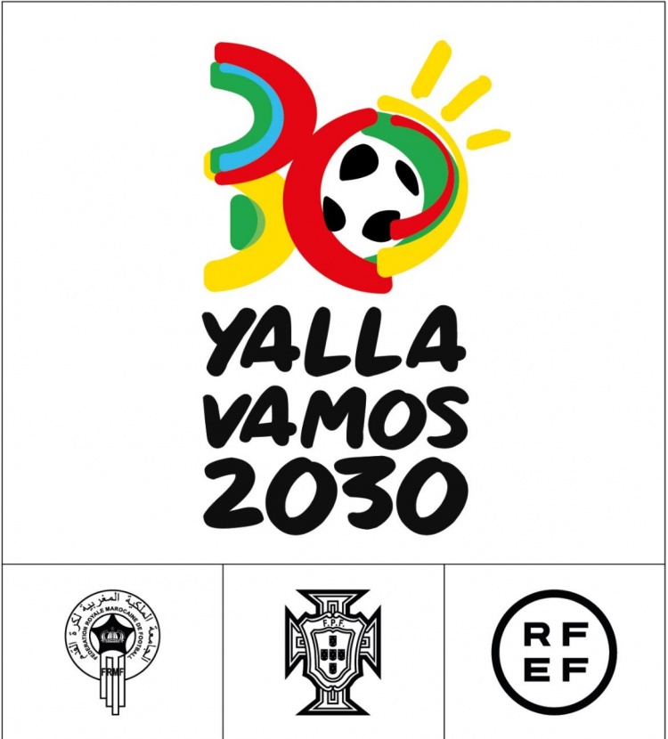 官方：2030世界杯公布logo和口号，同时请C罗等人担任大使