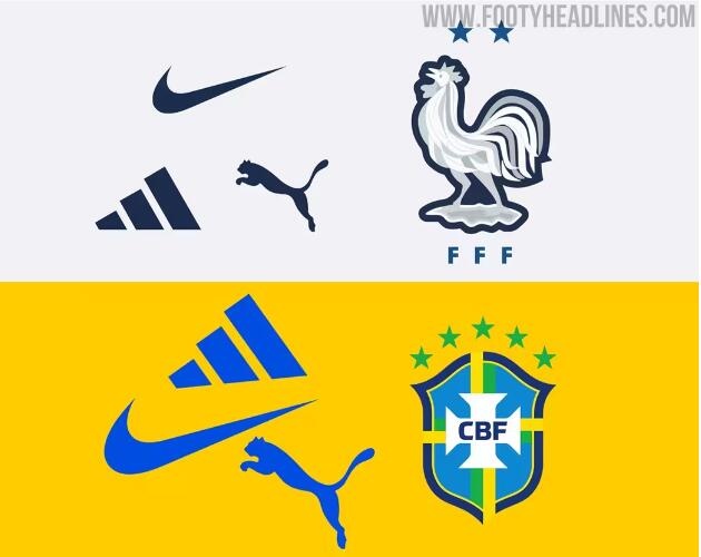 FH：继德国更换耐克后，巴西和法国也计划更换球衣赞助商