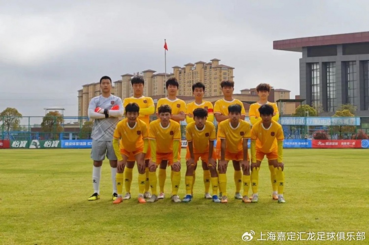 五战五胜，上海嘉定汇龙U16取得中青赛U17组中区预选赛小组第一