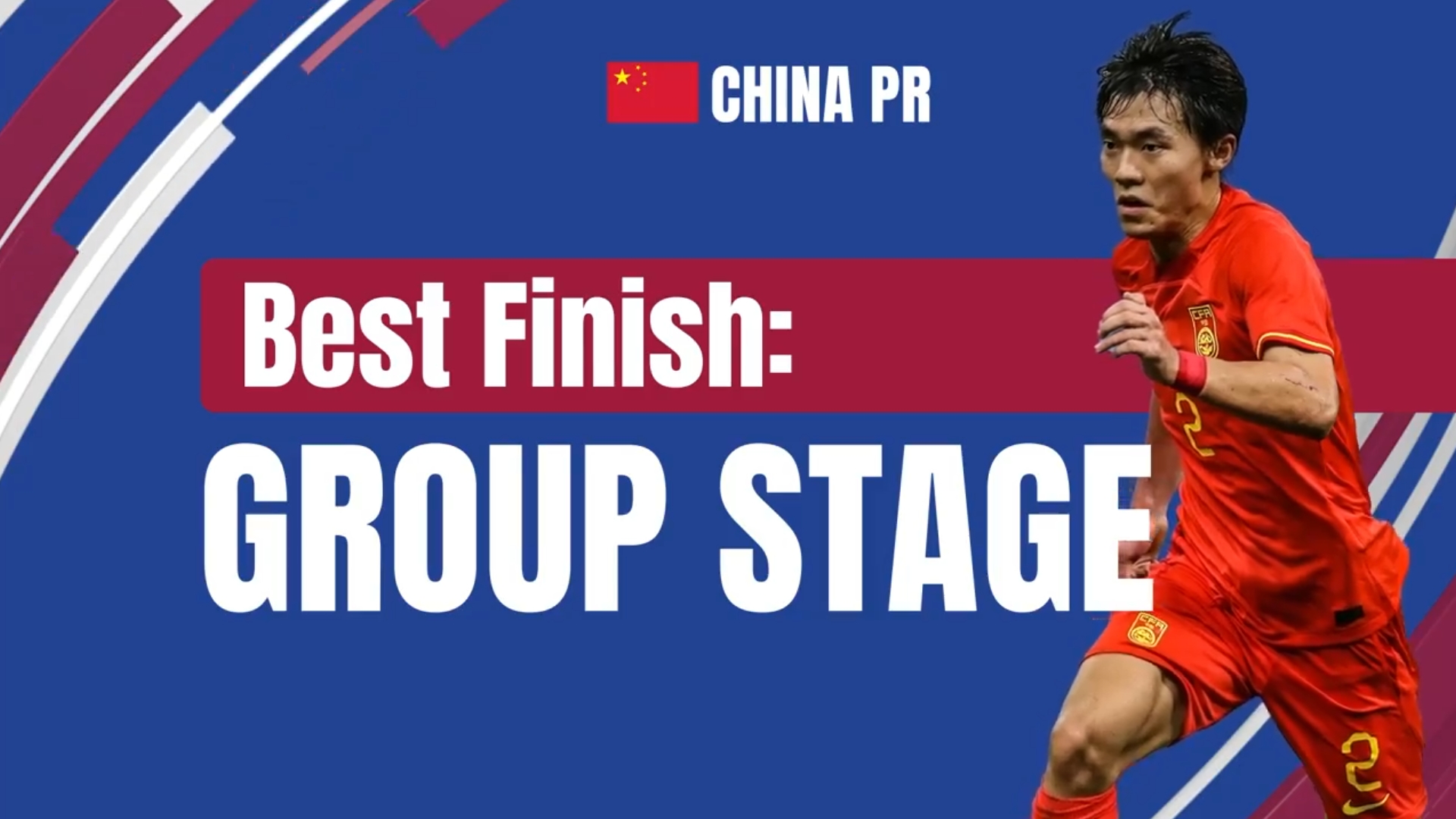 历史第2胜！U23亚洲杯中国队历史成绩：2胜13负，从未小组出线