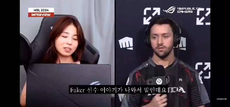 韩媒记者采访APA：他说他不想挑衅Faker选手Faker是所有选手的偶像