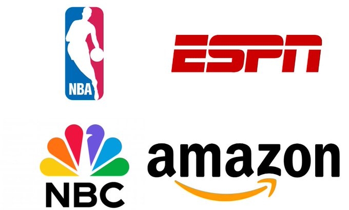 ESPN、NBC、亚马逊将与NBA敲定新转播合同费用每年超70亿