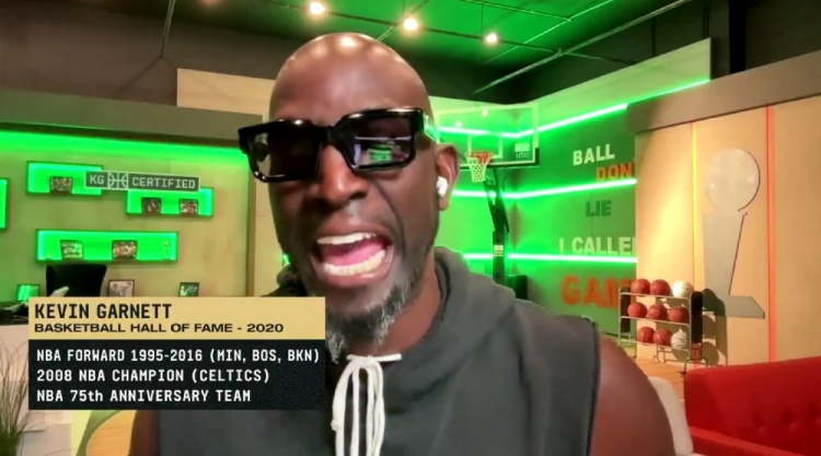 KG：绿军是年轻人中经验最丰富的我觉得他们的时间到了