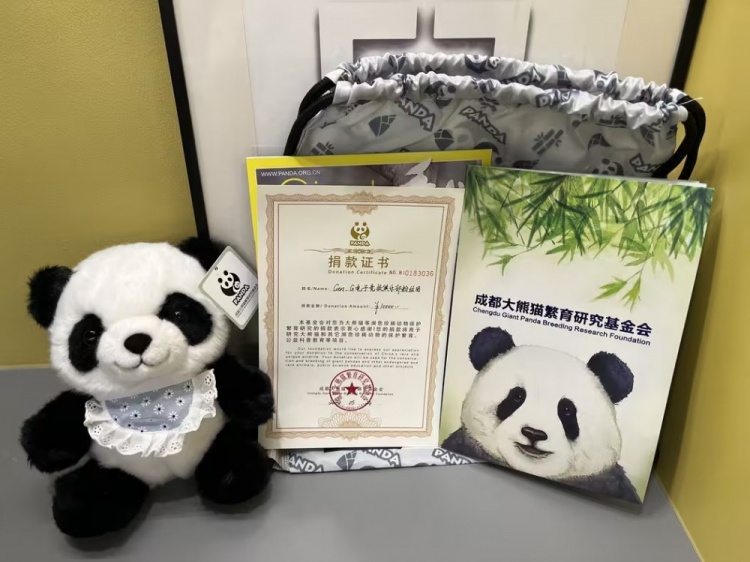 GEN官方：为成都大熊猫繁育研究基金会捐赠MSI限定周边的部分收益