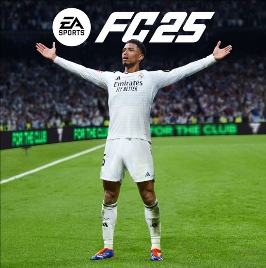 EASPORTS官宣FC25标准版封面球员，贝林厄姆当选