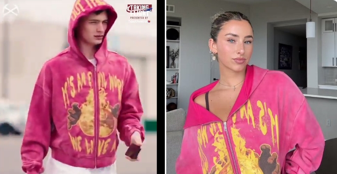 00后网红布劳恩绯闻女友Gia美照:甜美面容+曼妙身段