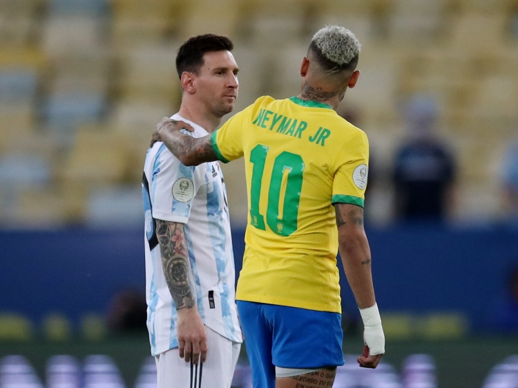 前巴西国脚：希望巴西与阿根廷相遇，想看内马尔穿裆&梅西哭泣