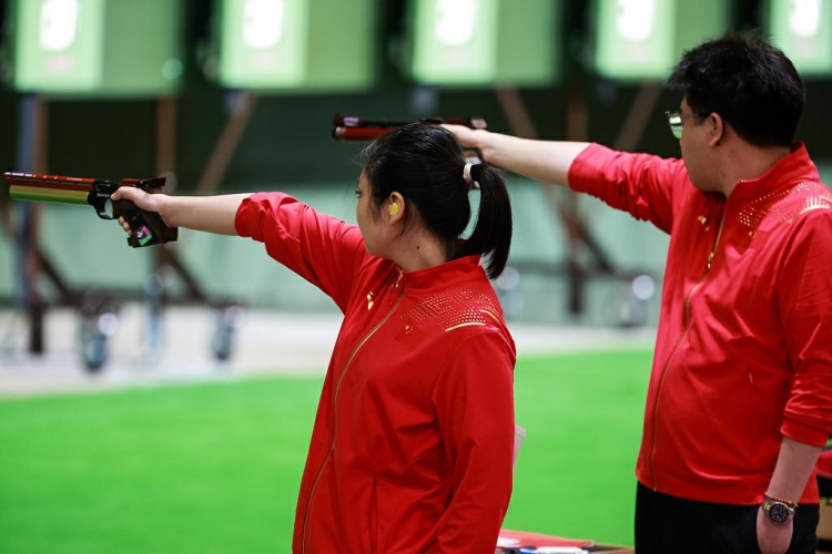 杭州亚运会开赛在即中国射击选手严阵以待