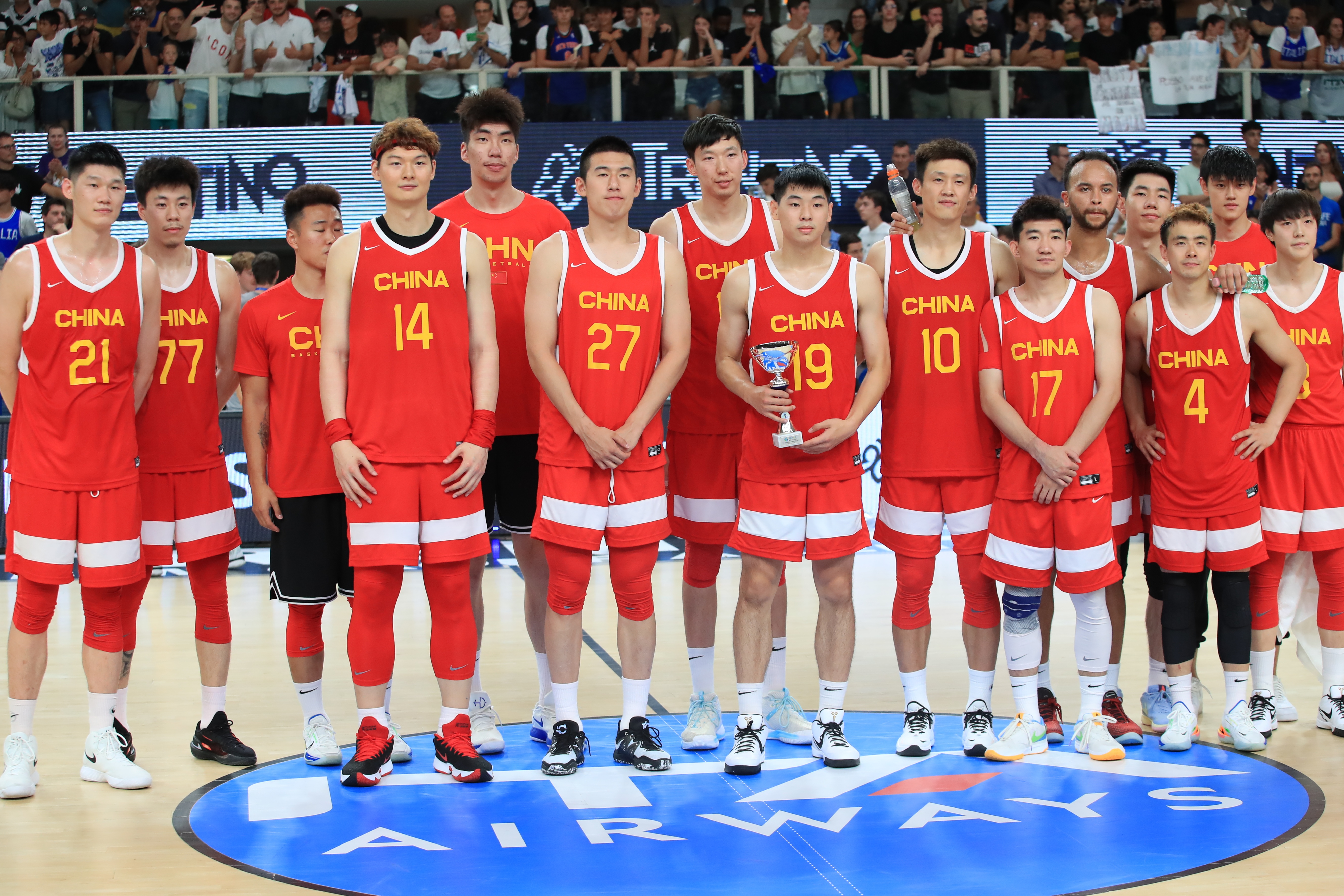 男篮世界杯倒计时10天中国男篮将于今日抵达深圳做最后准备