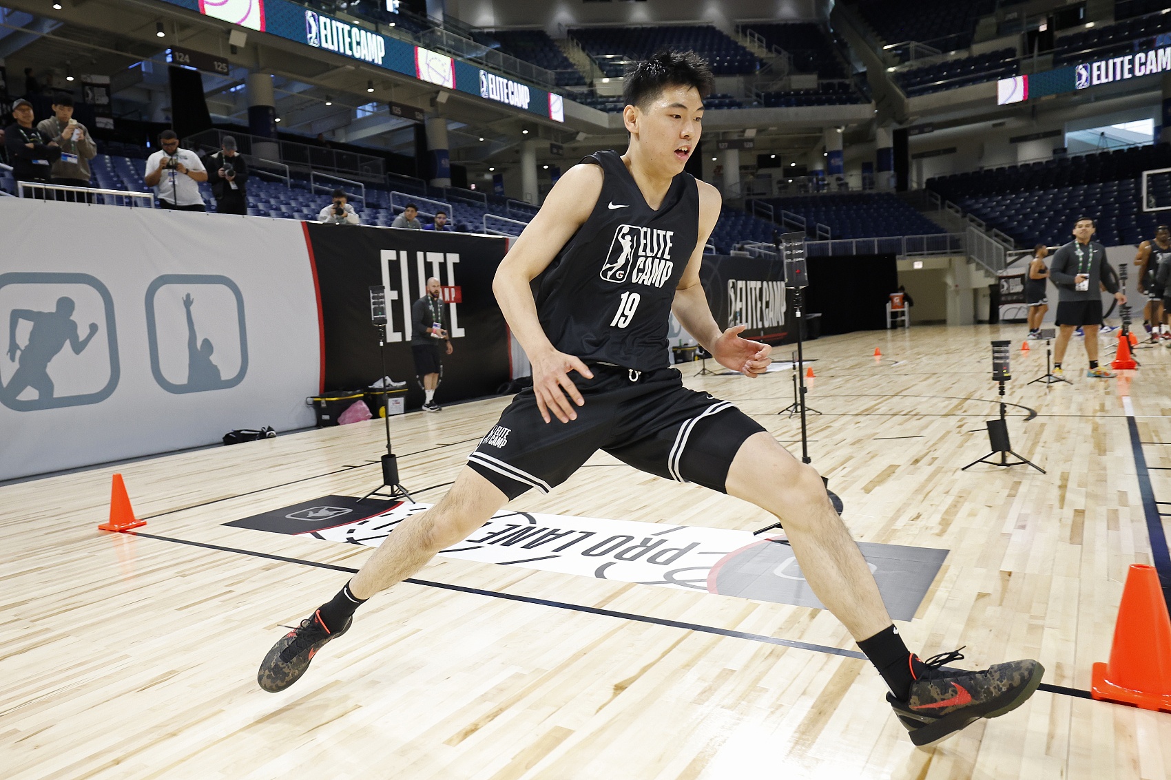 参加NBA选秀！王健：相信崔永熙在一系列试训中得到了积极的反馈