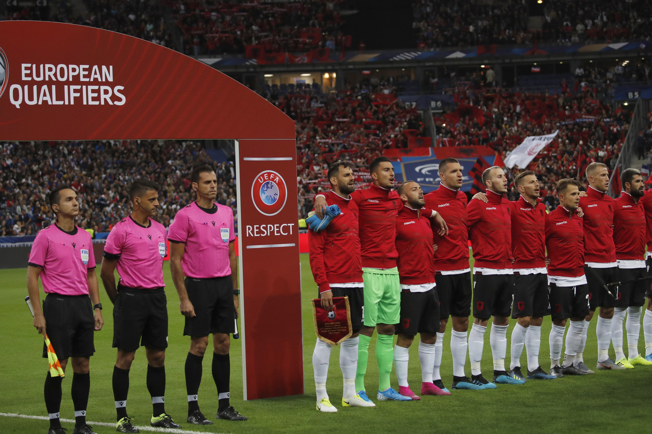 阿尔巴尼亚战平摩尔多瓦，锁定小组前2&队史第2次参加欧洲杯正赛